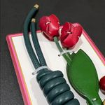 Piper  K | Whimsical Heart & Rose Bag Charm Photo 8