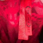 Victoria's Secret Victoria’s Secret red The Lacie M negligee lace nightgown Photo 2