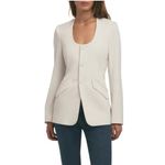 NEW Favorite Daughter The Diana Jacket Ivory Small White Photo 3