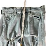 American Eagle Outfitters LightWash Super Hi-Rise Jegging Crop Distressed Photo 2