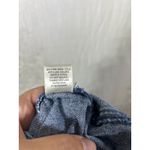 Vintage Denim Maxi Skirt 16 Blue Jean Side Slits Asymmetrical Cotton Modest Photo 9