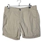 Columbia  Khaki Flat Front Outdoor Hiking Shorts 6 Photo 0