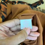 Julie Brown  Tie Neck Tiger Print Button Front Blouse Photo 6