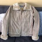 wilson's leather  Tan Suede and Faux Fur Coat Size M Photo 0