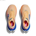 Hoka Mach 5 Running Shoes in Orange, Pink, & Blue Photo 1