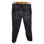 Nili Lotan Cropped French Military Pants Jeans Carbon Grey Cotton Utility SZ 27 Gray Photo 10