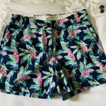 Crown & Ivy NWT Shorts Caroline Toucan Tropical Pink Navy Size 2 Photo 0