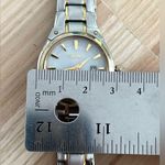 Seiko Solar Ladies Watch Two-Tone Bracelet White Dial Date Window NWT Photo 11