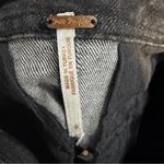 Free People  Old School Love Denim Black Jumper Mini Dress Size 0 Photo 5