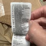 Adidas Originals Track Pants Womens 3X Athletic Nylon Snap Leg Joggers Tan NEW Photo 12