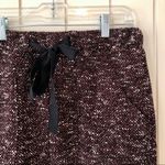 Loft  NWT Maroon Flecked Knit Jogger Skirt Preppy Academia Winter Cozy Cabincore Photo 2