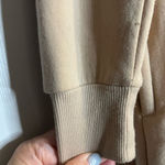 Olive & Oak Anthropologie  Tan Open Front Longline Lounge Duster Photo 5