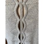 One Grey Day Gray Sweater with Open Knit Back Size Small Photo 4