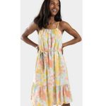 Francesca's BLUE RAIN Samie Tie-Dye Mini Dress Photo 1