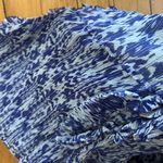 Isabel Marant  Étoile blue white silk chiffon dress silk ruffle shoulder 0 Photo 7