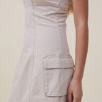 Cotton On Green 100% Cotton Cargo pocket Dress Photo 5