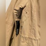 a.n.a NWT  Size S Khaki Tan Zip Up Adjustable Utility Jacket Removable Fur Hood Photo 8
