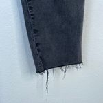 Madewell Stovepipe Jeans in Banberry Wash Raw-Hem Size 27 Black Charcoal NA940 Photo 5