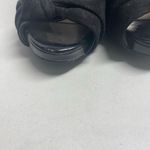 Fioni  Women’s Black Peep Toe Stiletto Heels Size 8.5 Photo 4