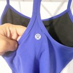 Lululemon Power Y Tank Padded Sapphire Blue Athletic Size 6 Photo 2