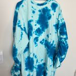 ASOS  blue tie dye sweater dress size 6 Photo 4