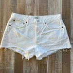 AGOLDE  Parker Vintage Cut Off White Denim Shorts in Repose Size 29 Photo 1