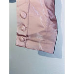 NBD Harmony Mauve Pink Cropped Ripstop Blazer Large New Womens Jacket Photo 6