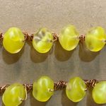 Hand Crafted Lemon Yellow Beaded Bobby Pins Photo 1