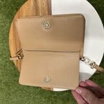 Madison West Tan ‎ Crossbody Purse Wallet With Bow Photo 7