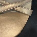 White House | Black Market  metallic gold heels Photo 6