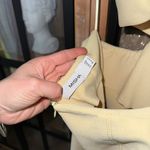 MISHA Alia midi dress halter neck criss cross open back bodycon cutout butter Yellow Size 2 Photo 3