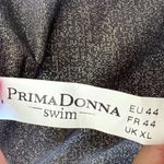 Prima Donna Swim V.I.P Kaftan Cover Up Women Size 12 Black Gold Drawstring Waist Photo 9