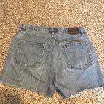 Calvin Klein  Vintage‎ High-Waisted Denim Cut-Off Shorts Light Wash Size 33 Photo 4