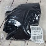 J.Crew Black Ruched ruffle V Neck one-piece swimsuit 8 NWT BP222 Photo 7