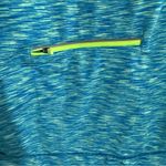 Tangerine  Blue and Yellow Running Hooded Jacket 1/4 Zip Size XL Photo 6