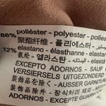 ZARA Side Stripe Track Pant Jogger in Millennial Pink and White Stripe XS Photo 8