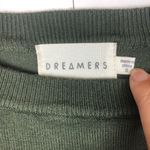 Dreamers Green Twist Pullover Sweater Small Photo 2