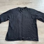 Jaclyn Smith Jaclyn‎ Smith Women's Cardigan Sweater Size Medium Black Beaded Photo 4