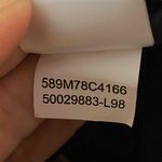 Le Suit Womens Deep Brown Blazer Single Breasted Floral Scarf Size 14 Photo 7