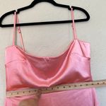 House Of CB  'Costanza'‎ Bright Peach Maxi Dress NWOT Size L Photo 7