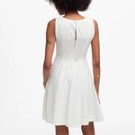 Madewell  White Circle Mini Dress Airy Denim Edition Size XXS Photo 3