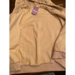 Brown bear kawaii oversized XL ZIP up hoodie cozy Photo 5