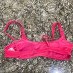 Xhilaration  Pink Sporty Ribbed Bikini Top / E45 Photo 1