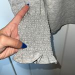 NWT Oat NY Puff Sleeve Long Sleeve Sweatshirt Gray Photo 2