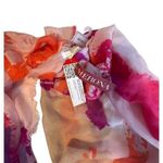 Merona Infinity Scarf One Size Polyester Orange Pink Purple Abstract Pattern NWT Photo 3