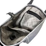 Aimee Kestenberg  Capri Large Tote OS Gray Black Neoprene Travel Shoulder Bag Photo 7