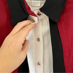 Vintage Rodeo Burgundy Shirt Roughrider by Circle T, Women’s size Small Black Photo 3