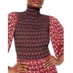 Tuckernuck - Alice & Olivia Elegant Red Patterned Dress 4 Photo 1