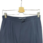 Max Mara  Navy‎ Blue Classic Virgin Wool Pencil Skirt Size US 10 Photo 1