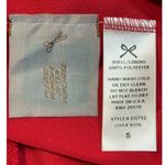 Everly  Red Wrap Dress V-Neck‎ Short Sleeve Casual Dress Women Size Small Photo 5